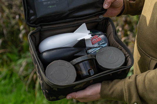 Korda - Compac 200 Tackle Pouch | Dark Kamo