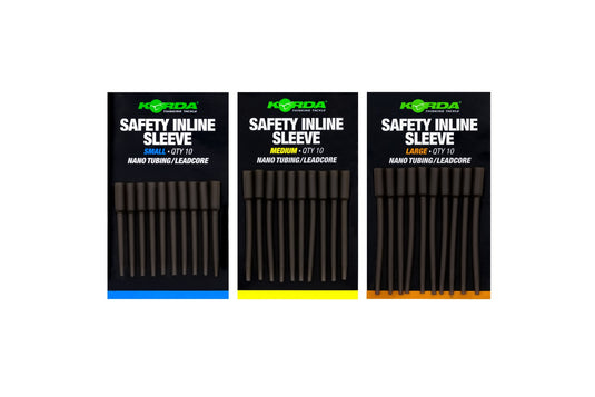 Korda - Safety Inline Sleeve Nano Tubing/Leadcore | Small