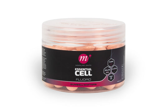 Mainline Carp - Essential Cell Fluoro Dumbell Wafters - 12 x 15mm - Pink