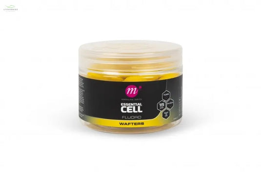 Mainline Carp - Essential Cell Fluoro Wafters - 15mm MAINLINE