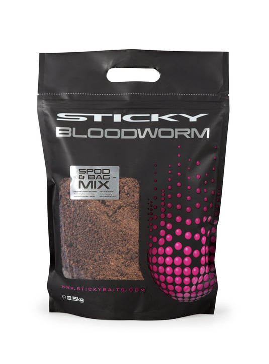 STICKY BAITS - BLOODWORM SPOD & BAG MIX