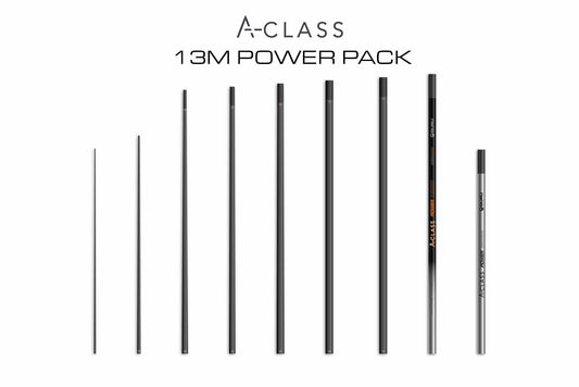 Tackle Guru - A-CLASS 13.0m Pole - Power Pack
