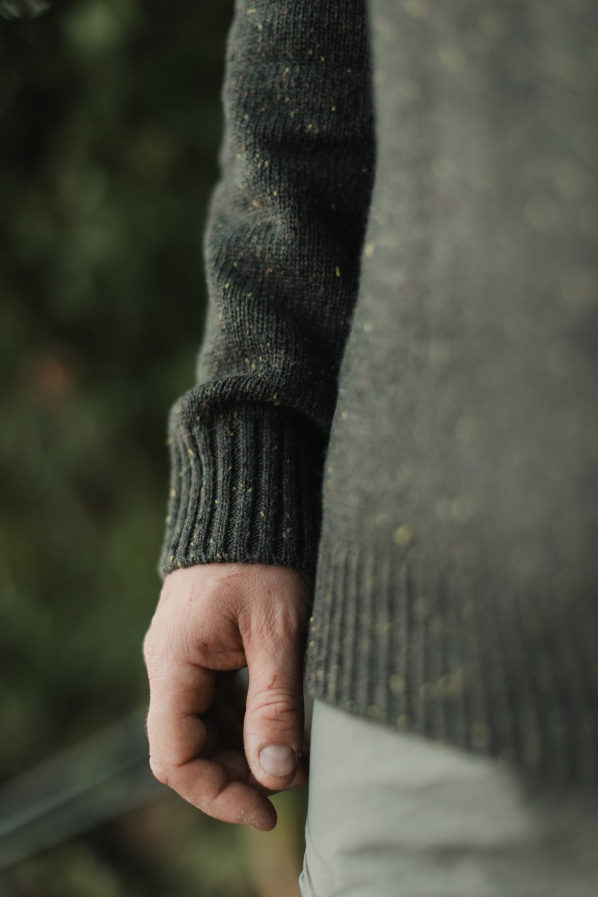 KORDA -Mindset Fisherman Knitted Sweater | Dark Olive XXXL