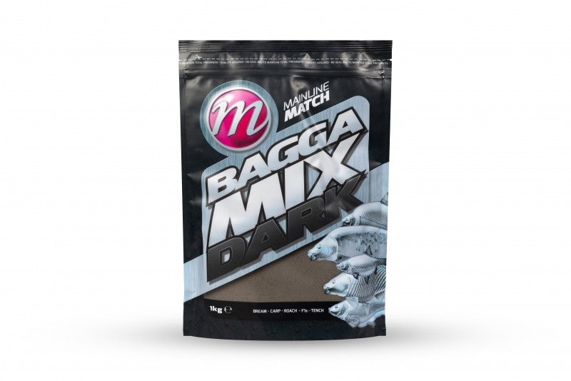 Mainline Match - Bagga Mix Dark Groundbait - 1kg