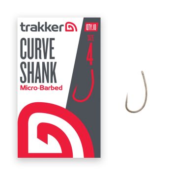 Trakker Curve Shank Hooks Size 4 (Micro Barbed)