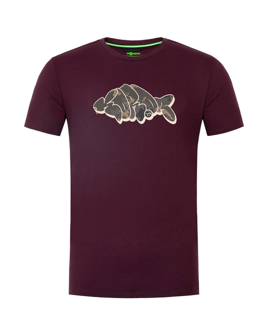 Korda - Outline Tee | Burgundy M