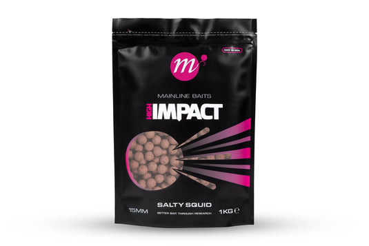 Hi Impact Shelf Life Salty Squid - 15mm - 1kg
