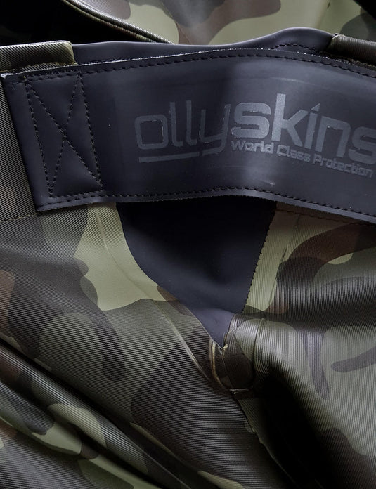 Ollyskins 2755 XT700 CAMO PVC Carp Angling Chest Wader