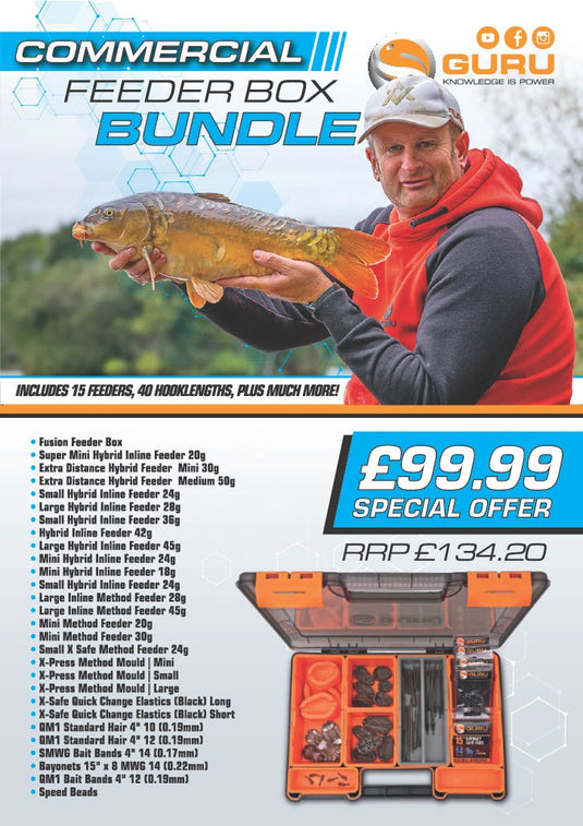 Tackle Guru - Commercial Feeder Box Bundle