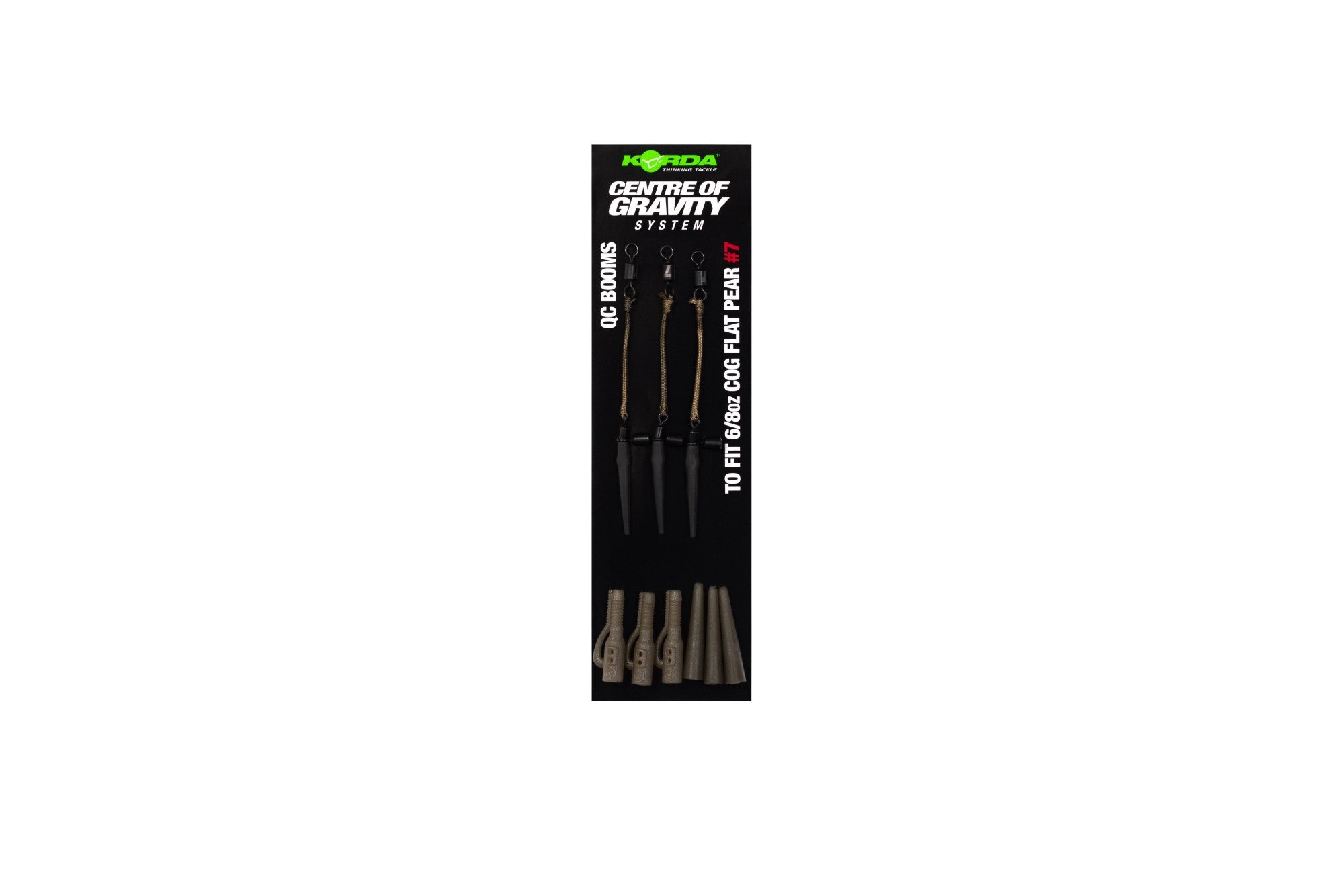 Korda - COG Boom QC Flat Pear 3/3.5oz