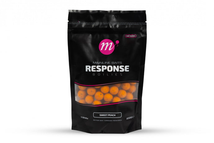 MAINLINE BAITS Response Sweet Peach - 15mm Standard Pack 450g