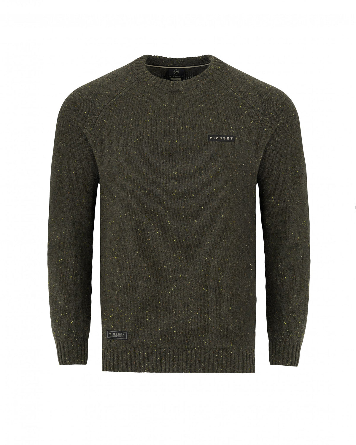KORDA -Mindset Fisherman Knitted Sweater | Dark Olive L