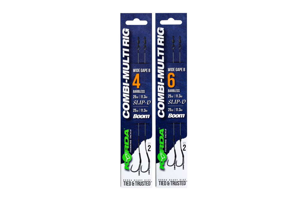 KORDA - Combi Multi Rig | Wide Gape B Barbless 4