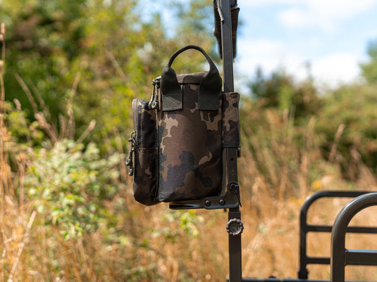 Carp Porter - Small Front Barrow Bag Dark Kamo