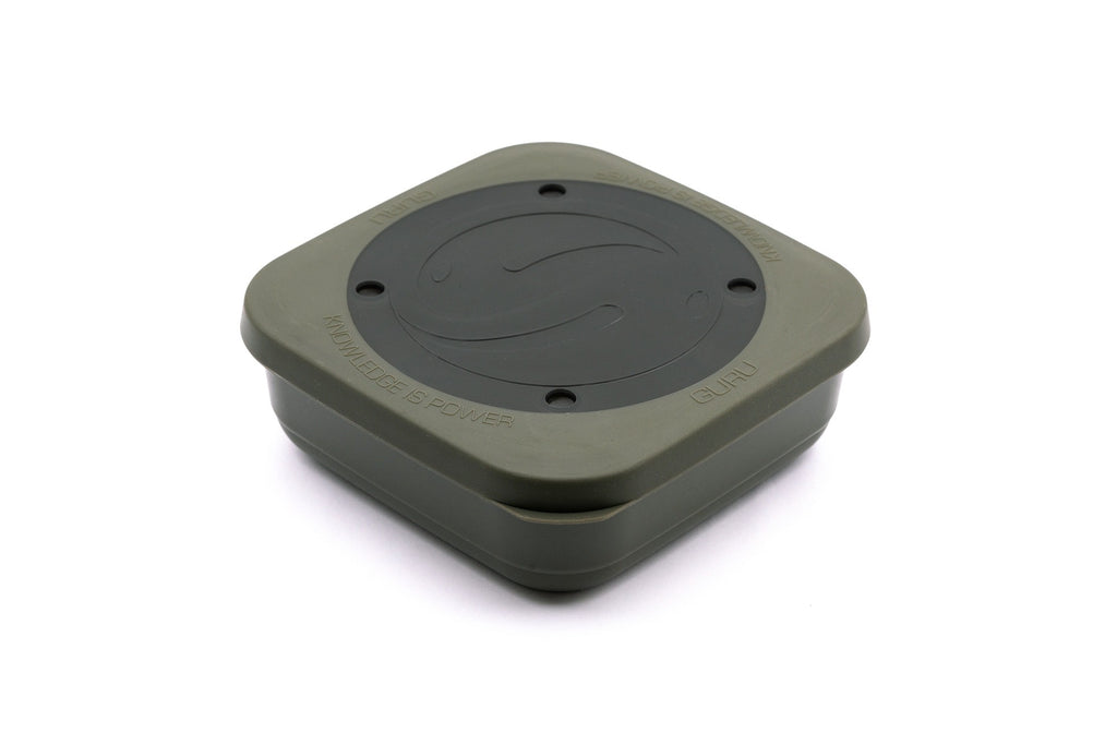 Tackle Guru - Bait Box Solid Lid 2.2 Pint Green