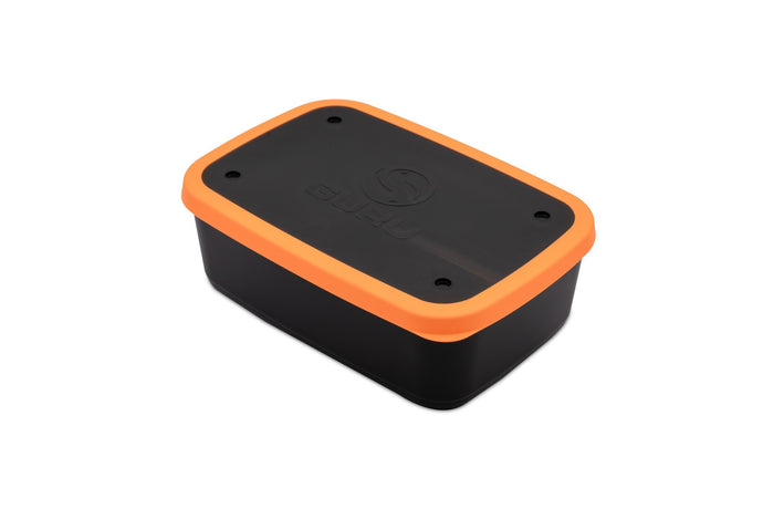 Tackle Guru - Bait Box Solid Lid 5.3 Pint Orange