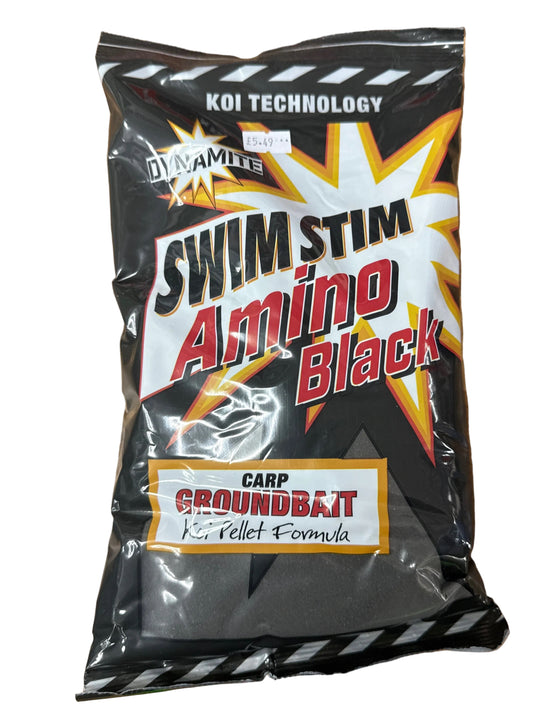 Dynamite Baits -SWIM STIM - AMINO BLACK GROUNDBAIT