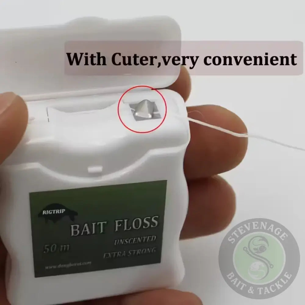 50m/164ft Carp Fishing Accessories Bait Floss Grips POP UP Boilies Holder Chod Hair Ronnie Rig Method Feeder Fishing