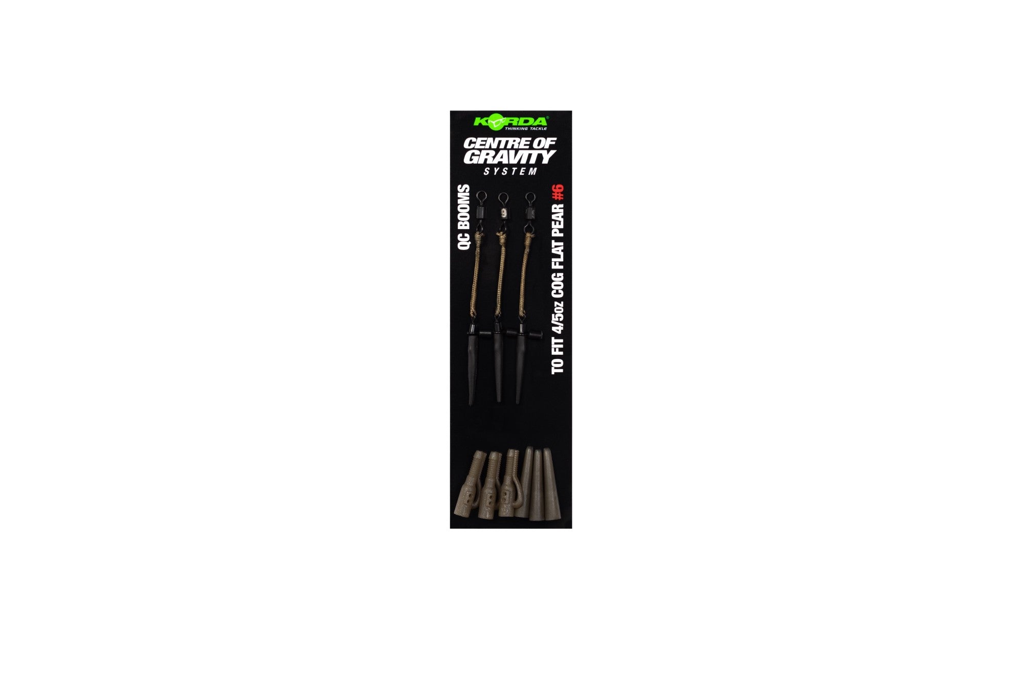 Korda - COG Boom QC Flat Pear 3/3.5oz