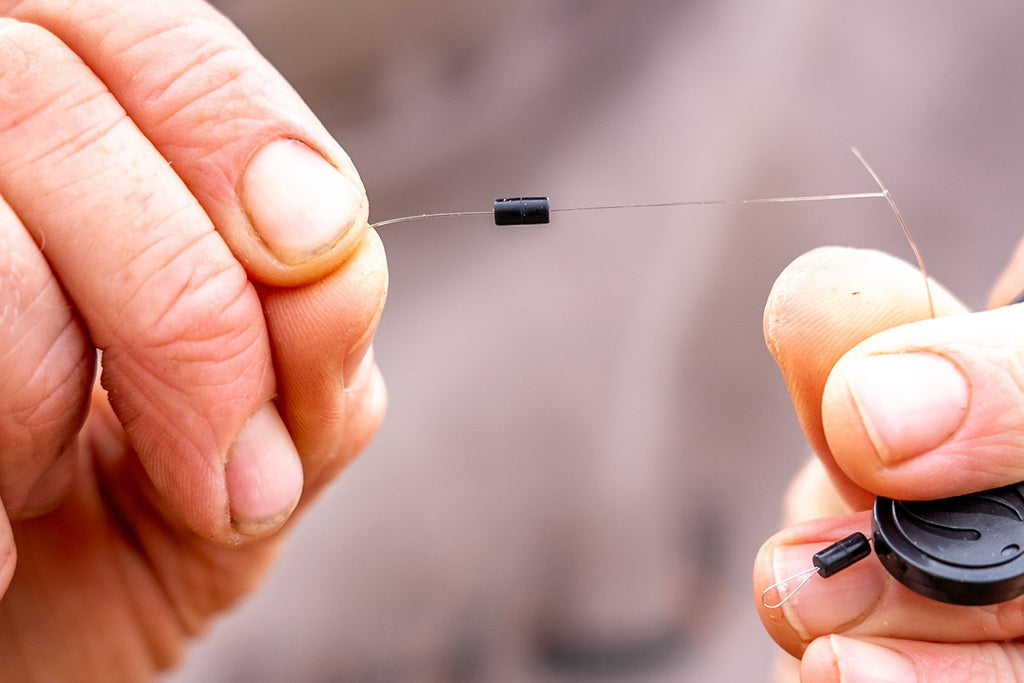 Tackle Guru - Super Tight Line Stops Squared Black | Medium