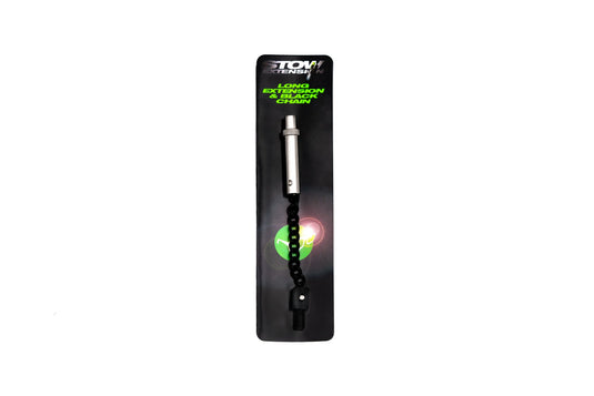 Korda - Black Stainless Chain with Adaptor Short