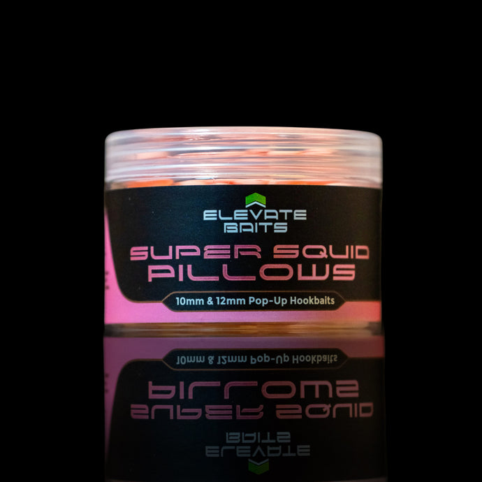 Elevate Baits- Super Squid pillows 10mm & 12mm Pop Up Pillows