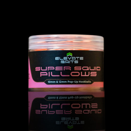 Elevate Baits- Super Squid pillows 10mm & 12mm Pop Up Pillows