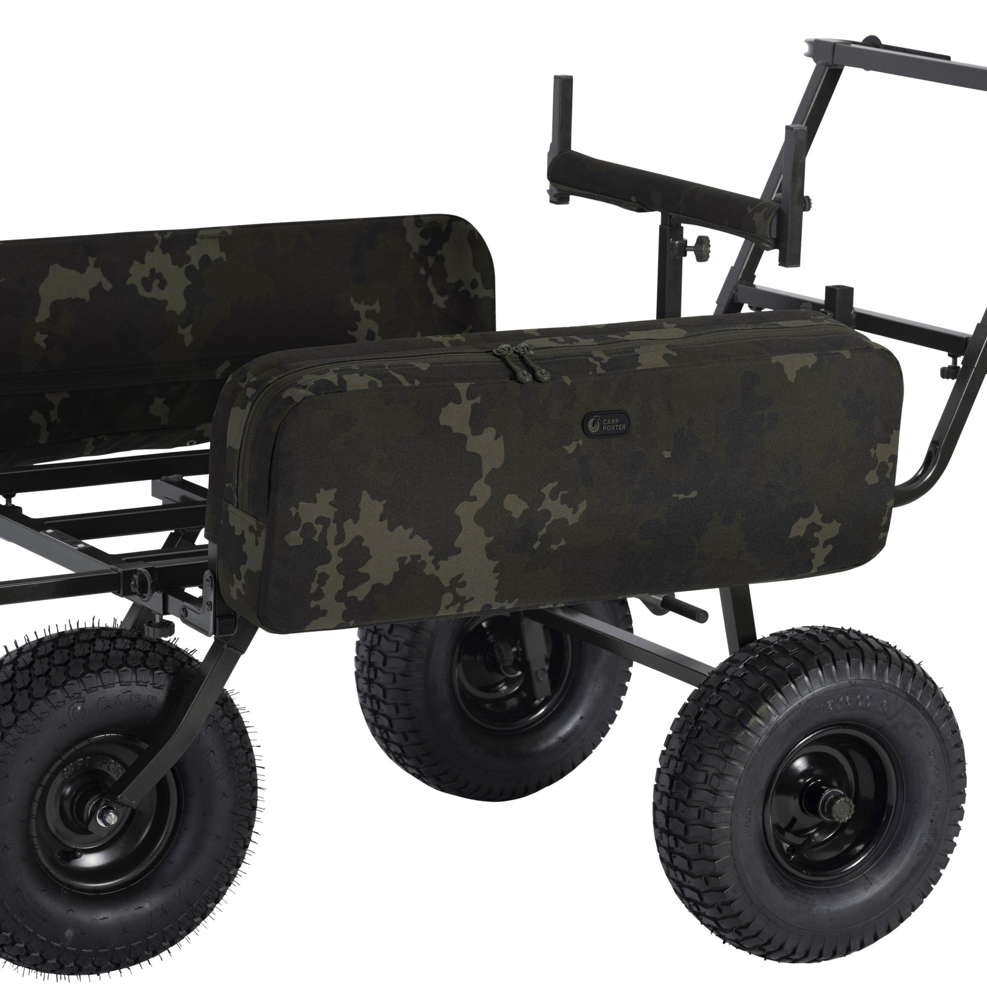 Carp Porter - Side Bar Bags Large Dark Kamo