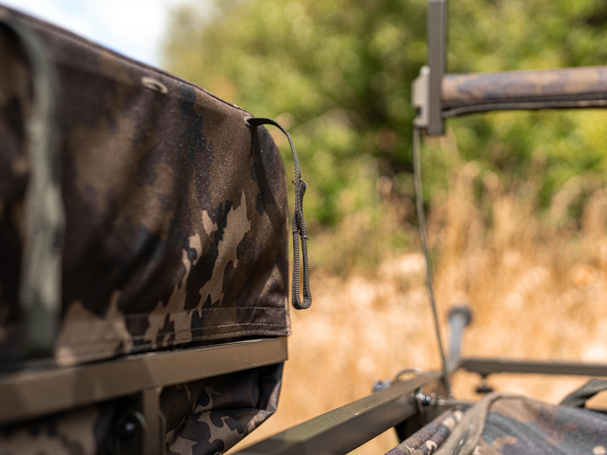 Carp Porter - Side Bar Bags Small Dark Kamo