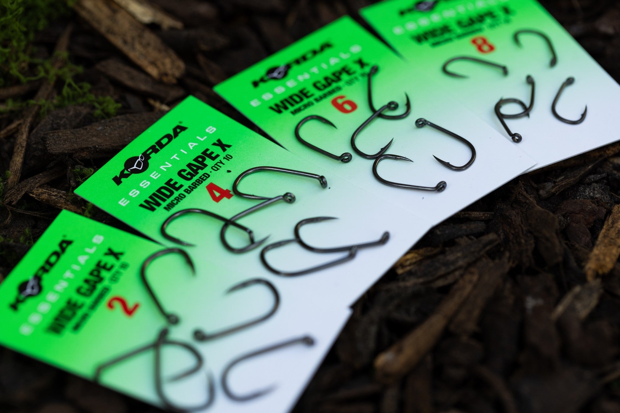 Korda Essentials Wide Gape X Hooks