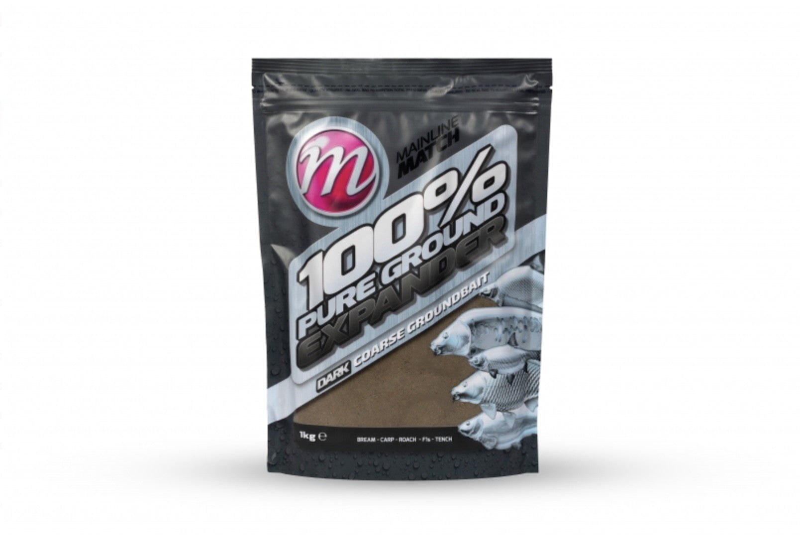 Mainline Match - Expander Mix Dark 100% Pure Ground Expander Pellet - 1kg