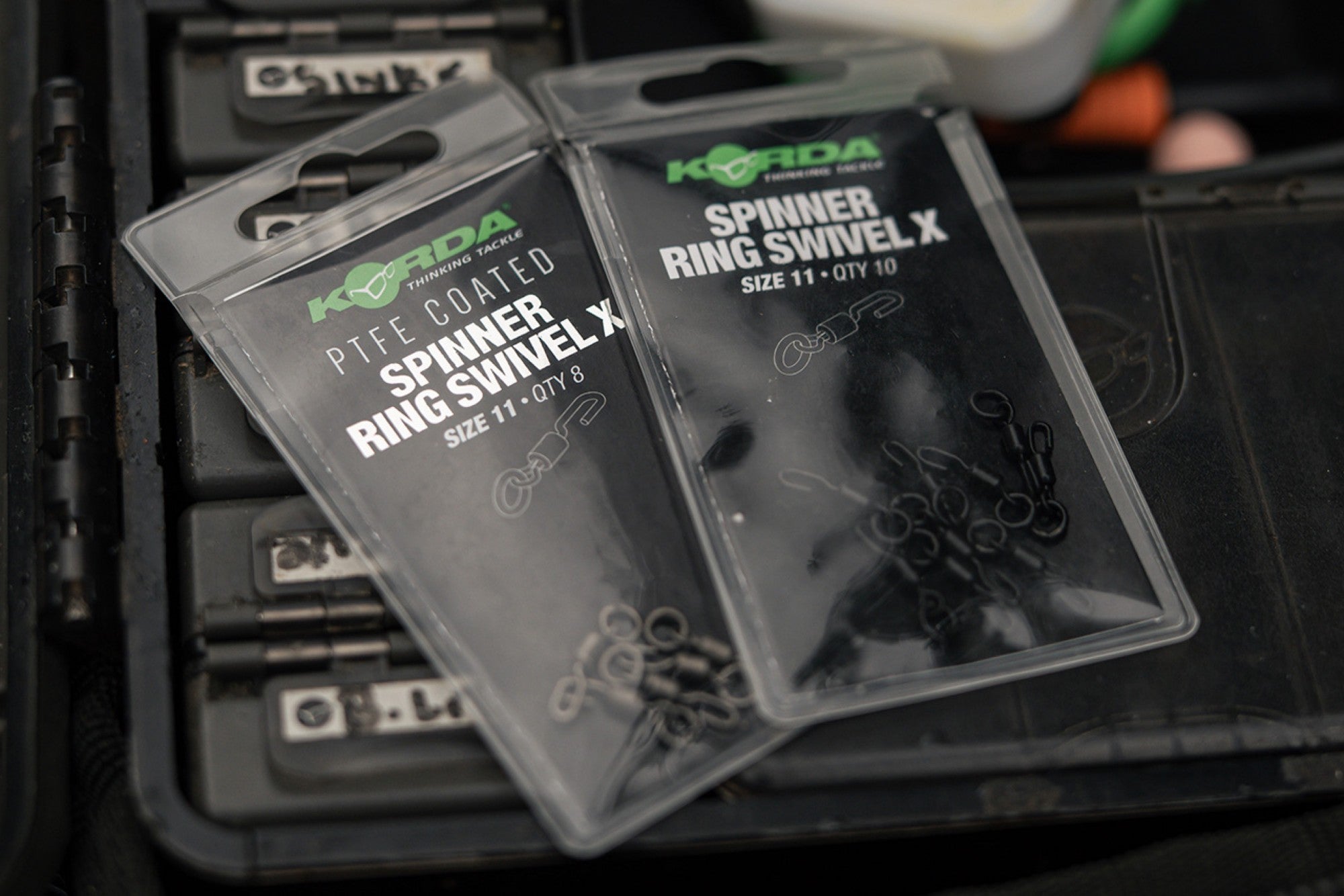 Korda - PTFE Spinner Ring Swivel X | Size 11
