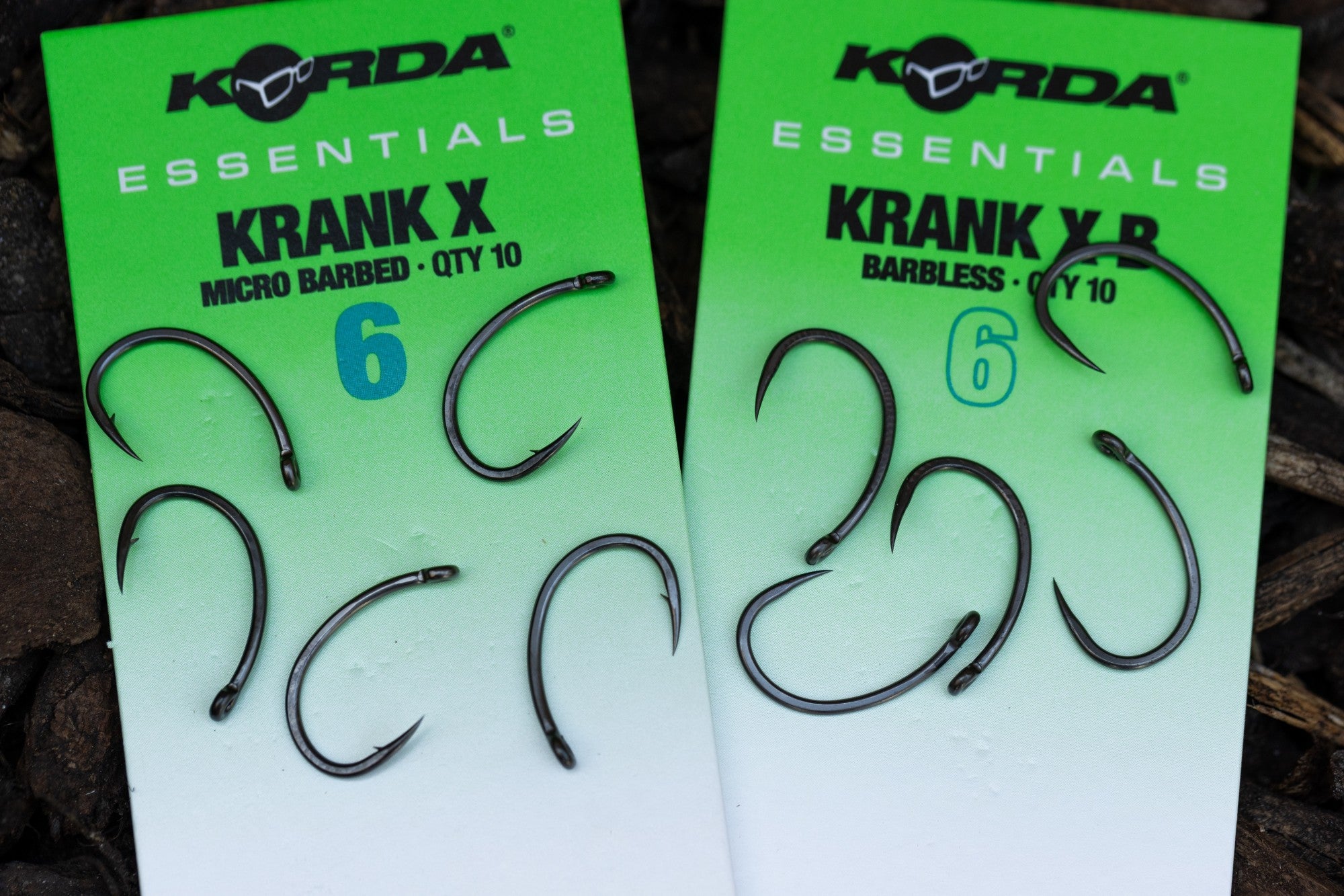 Korda Essentials Krank X Hooks
