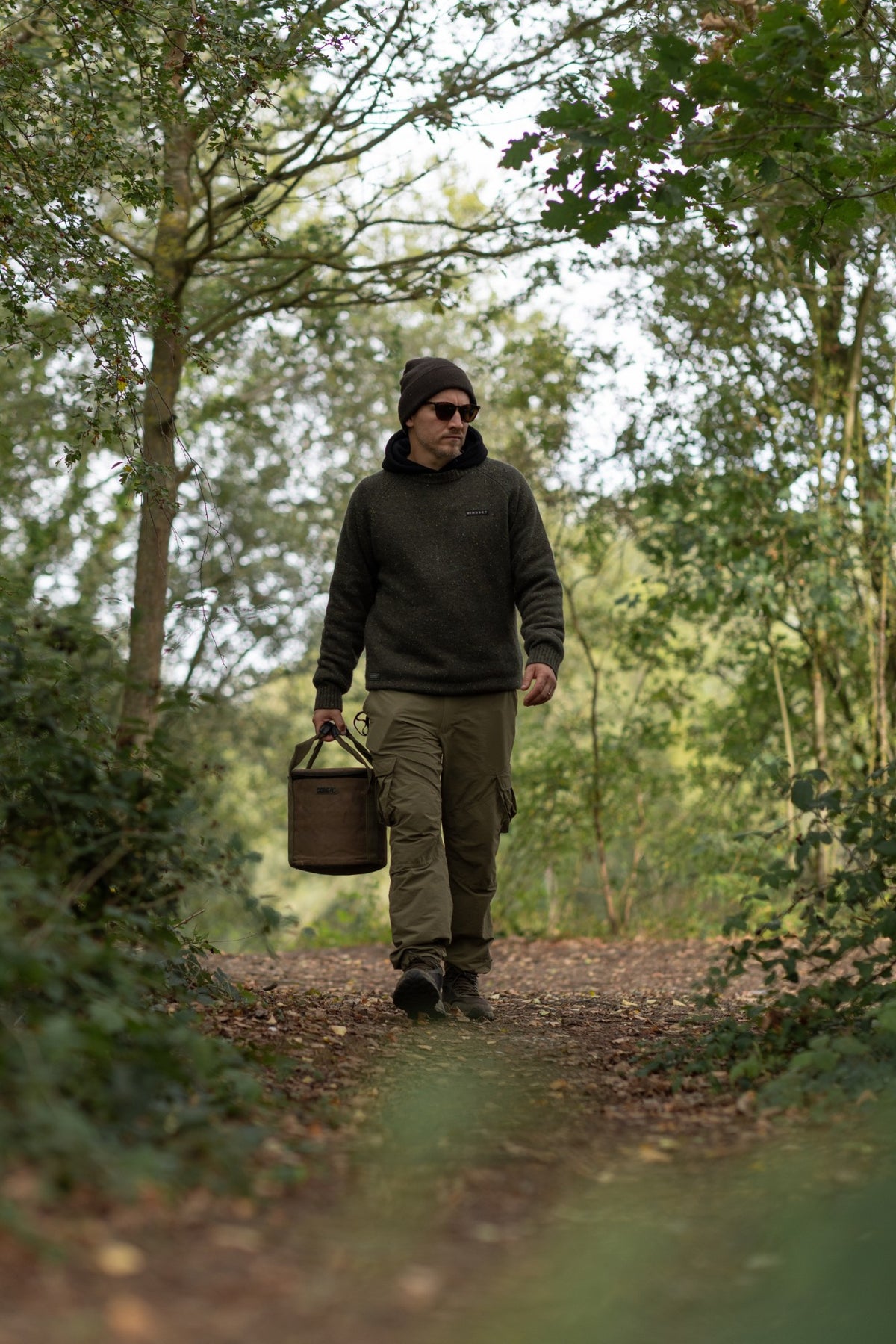 KORDA -Mindset Fisherman Knitted Sweater | Dark Olive XXXL
