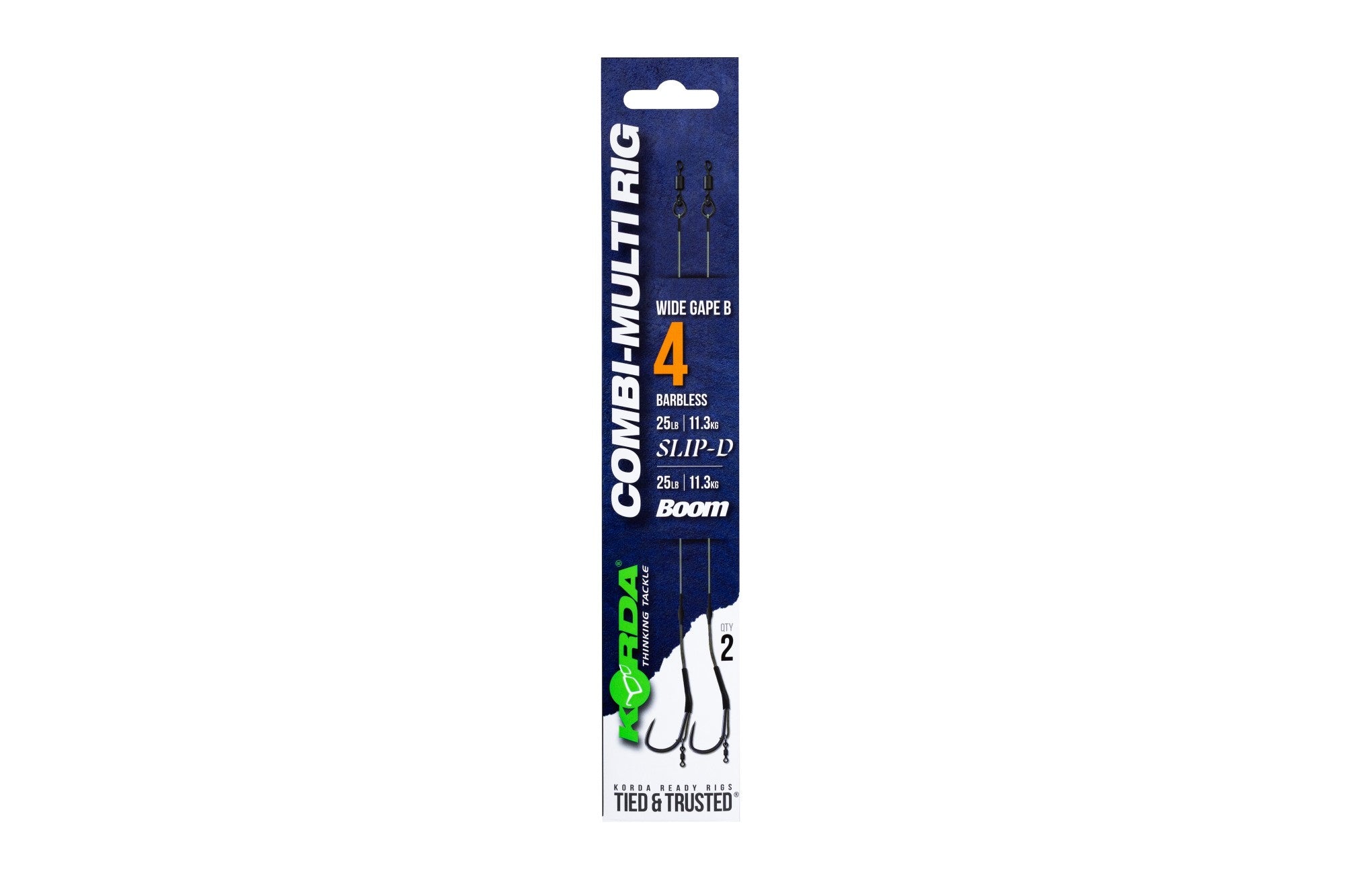 KORDA - Combi Multi Rig | Wide Gape B Barbless 4