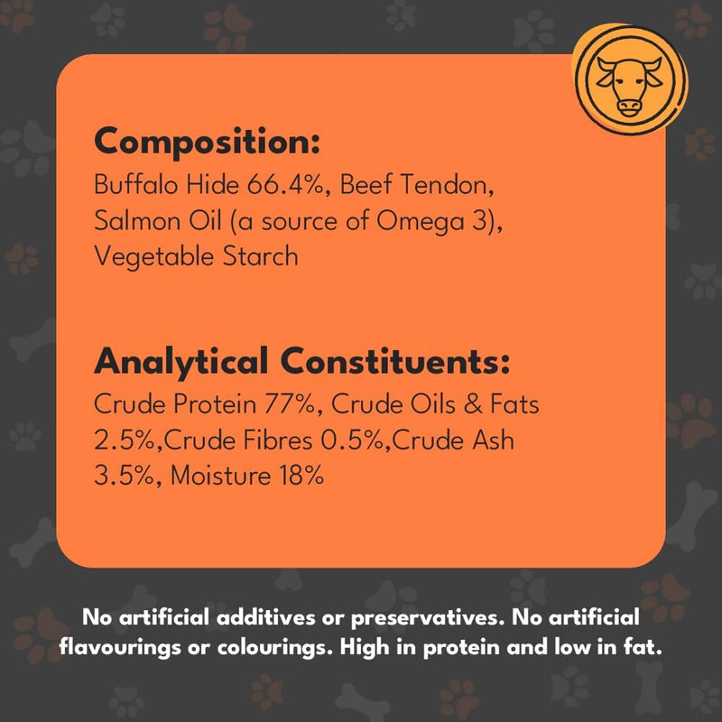 Load image into Gallery viewer, Pet Munchies Buffalo Small 4pk
