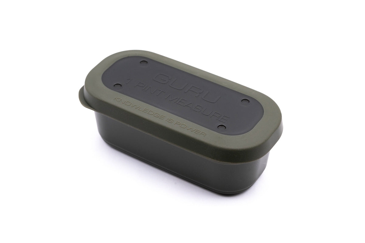 Tackle Guru - Bait Box Solid Lid 1.1 Pint Green