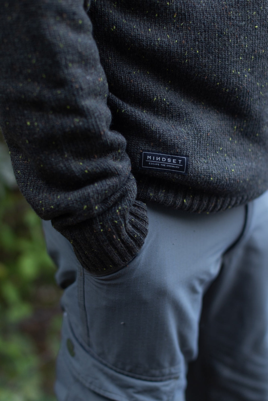 KORDA -Mindset Fisherman Knitted Sweater | Dark Olive XXXL