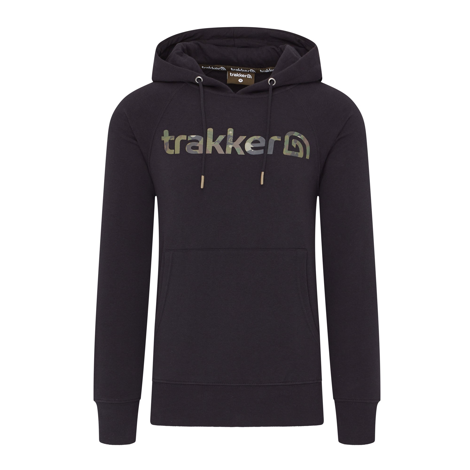 Trakker CR Logo Hoody Black Camo - Medium