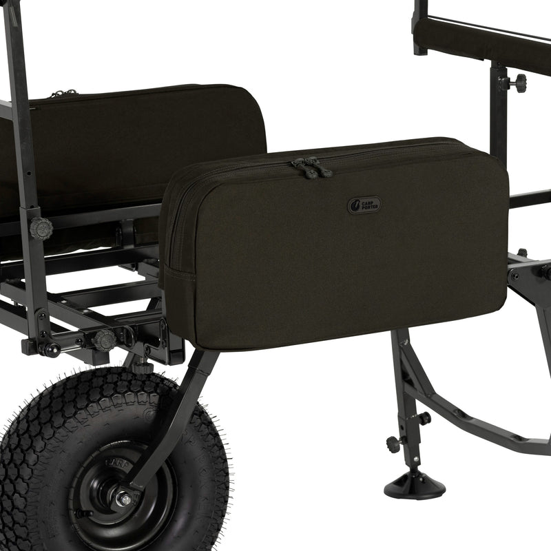 Load image into Gallery viewer, Carp Porter - Side Bar Bags Small Green
