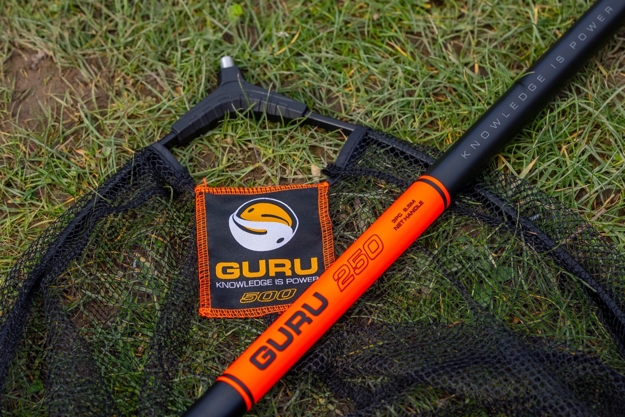 Tackle Guru - Guru 2.5m Net Handle 50cm Net Combo