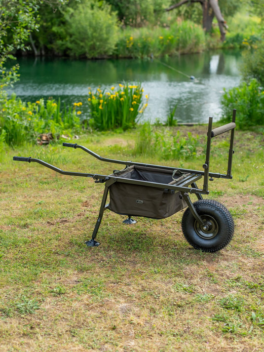Carp Porter - Stealth Drop-In Barrow Bag Green