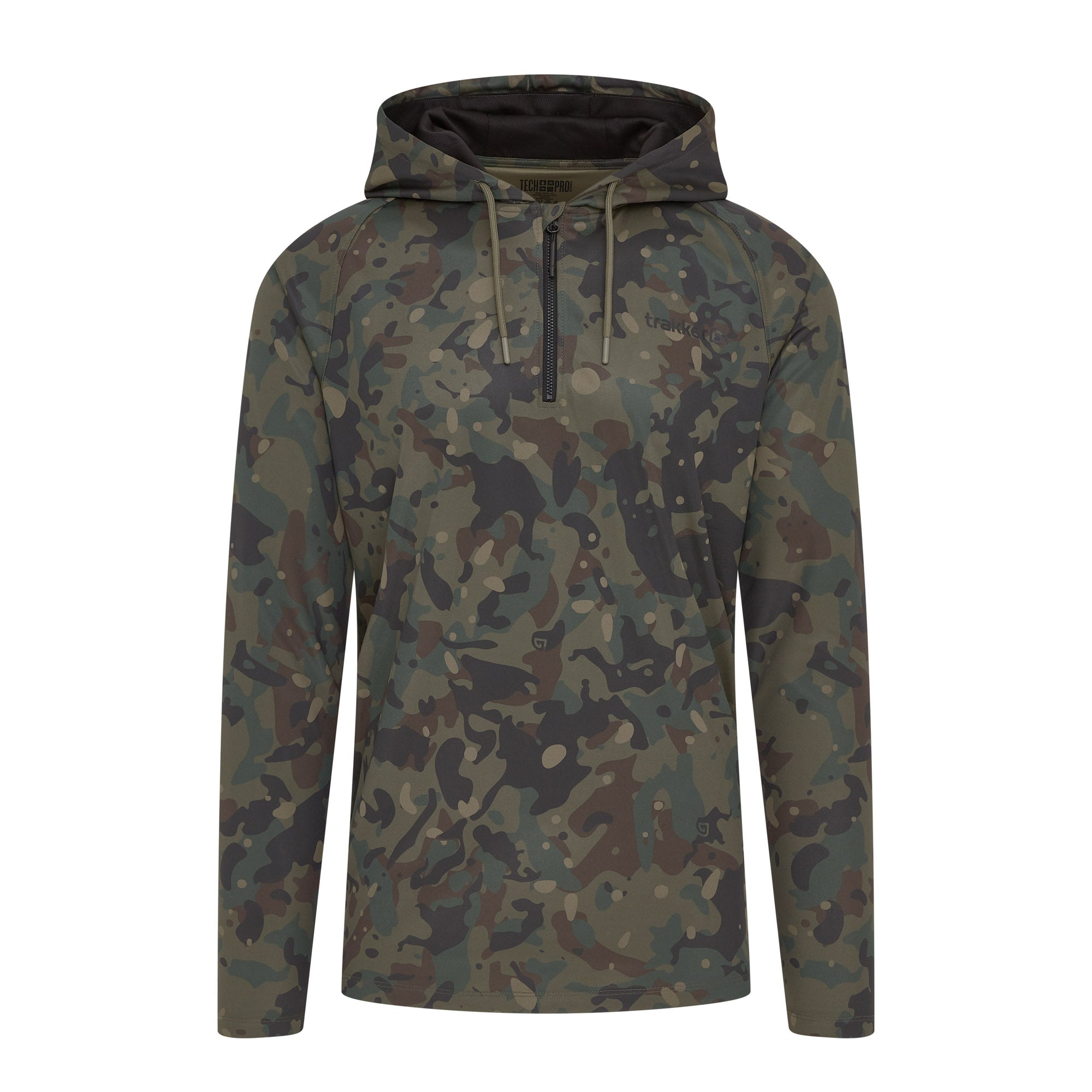 Trakker Camo UV Hooded Shirt Medium