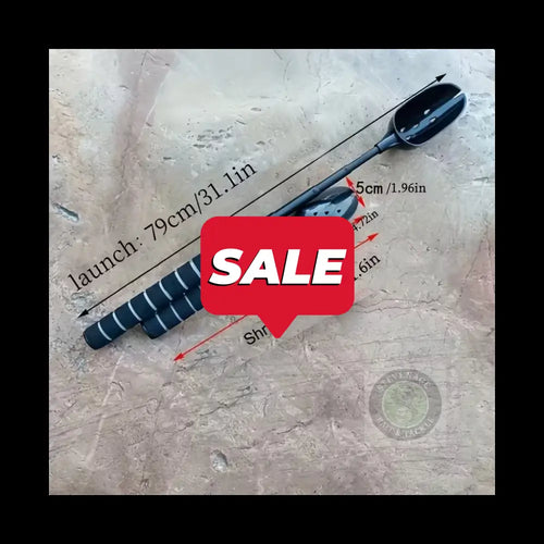 7-Section Fishing Bait Launching Spoon Telescopic Carp Fishing Bait Tools stevenage Bait and Tackle