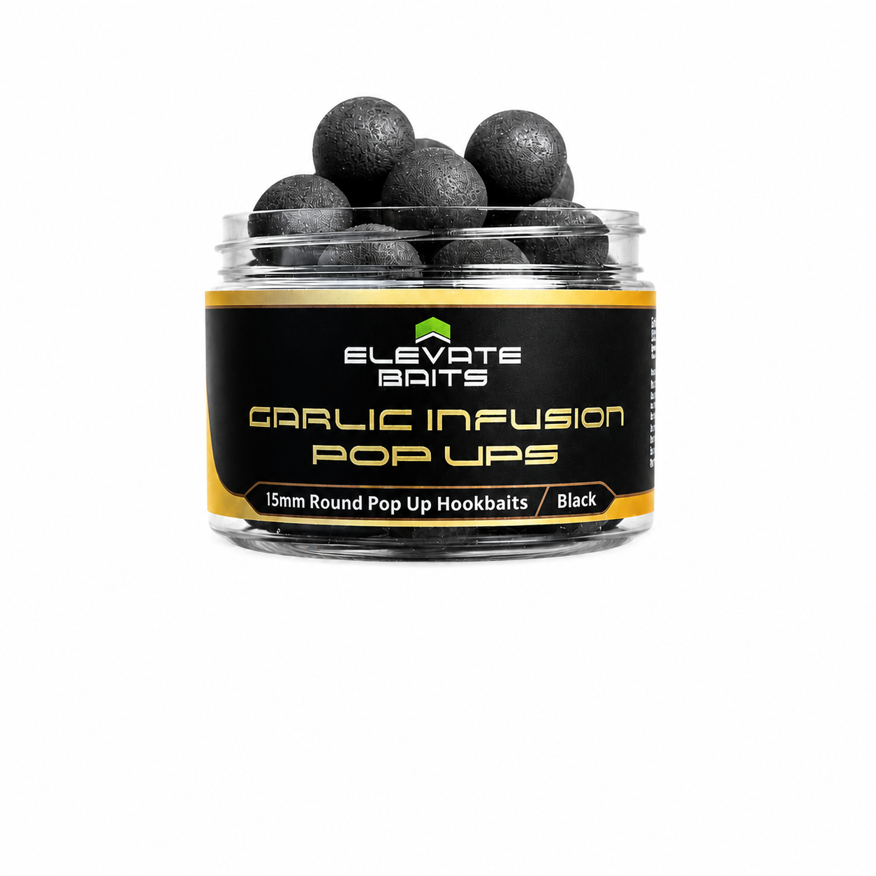 Elevate Baits Garlic Infusion 15mm Round Pop-Ups