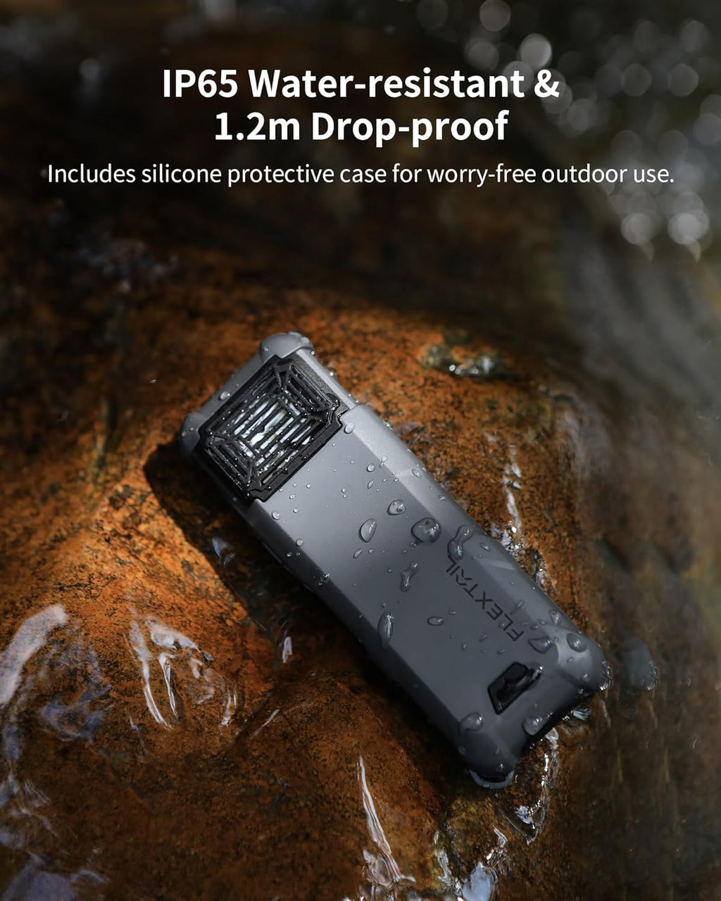 Max Repel Portable Electric Mosquito Repeller 30ft Protection 329°F Efficient Heating Rechargeable Ideal for Outdoors, Camping, Backpacking, Patios