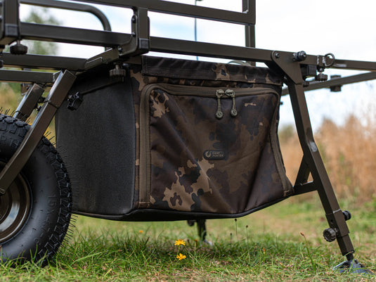 Carp Porter - Standard Drop-In Barrow Bag Dark Kamo