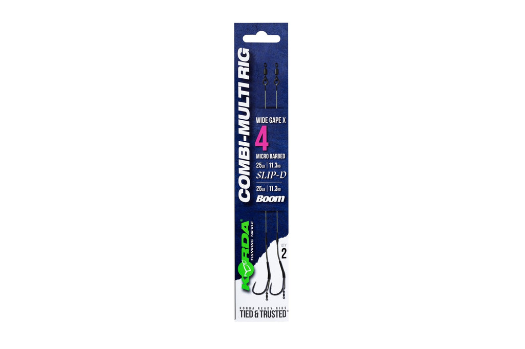 KORDA - Combi Multi Rig | Wide Gape B Barbless 4