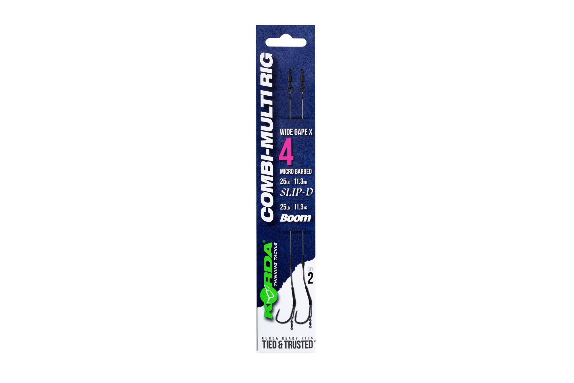 KORDA - Combi Multi Rig | Wide Gape B Barbless 4