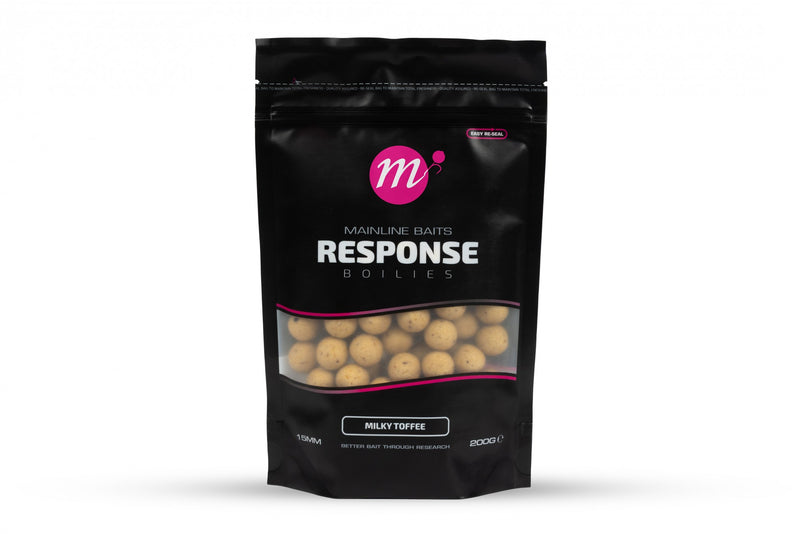 Load image into Gallery viewer, MAINLINE BAITS Response Milky Toffee - 15mm Handy Pack 200g
